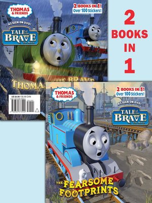 cover image of Thomas and the Fearsome Footprints/Thomas the Brave